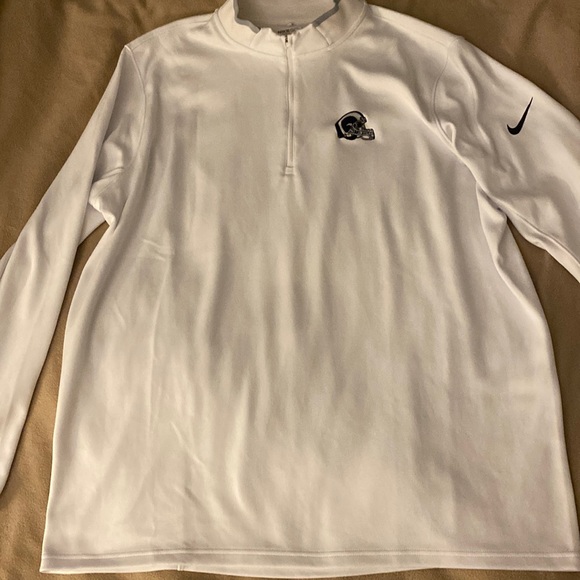 🏈LOS ANGELES RAMS Fabulous NIKE DRI-FIT GOLF L/S 3/4 Zip - NFL - XXL🏈 GO RAMS! - Picture 2 of 10